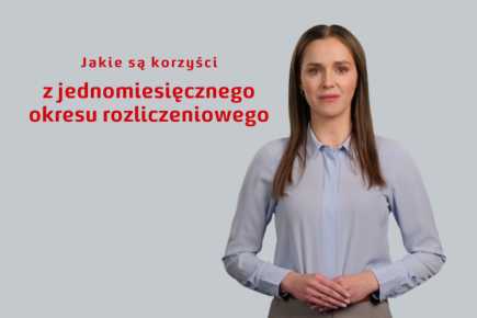 Posłuchaj, czym jest jednomiesięczny okres rozliczeniowy, jakie daje korzyści i w jaki sposób możesz go zmienić.
